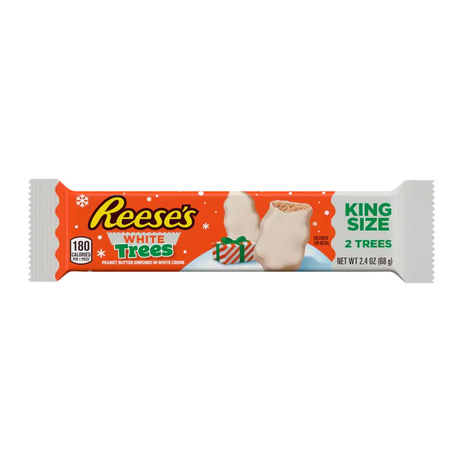 Reeses King Size White Chocolate Peanut Butter Trees