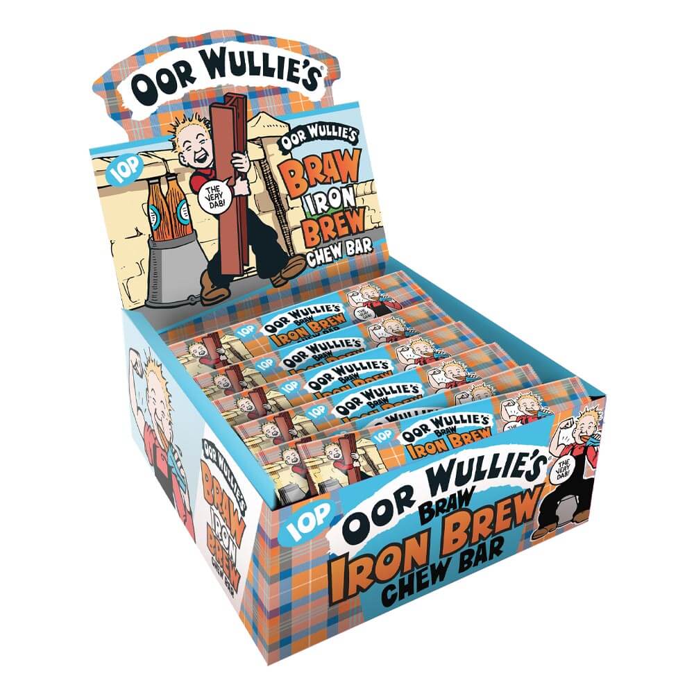Oor Wullie's Iron Brew Chew Bar 72 Bars
