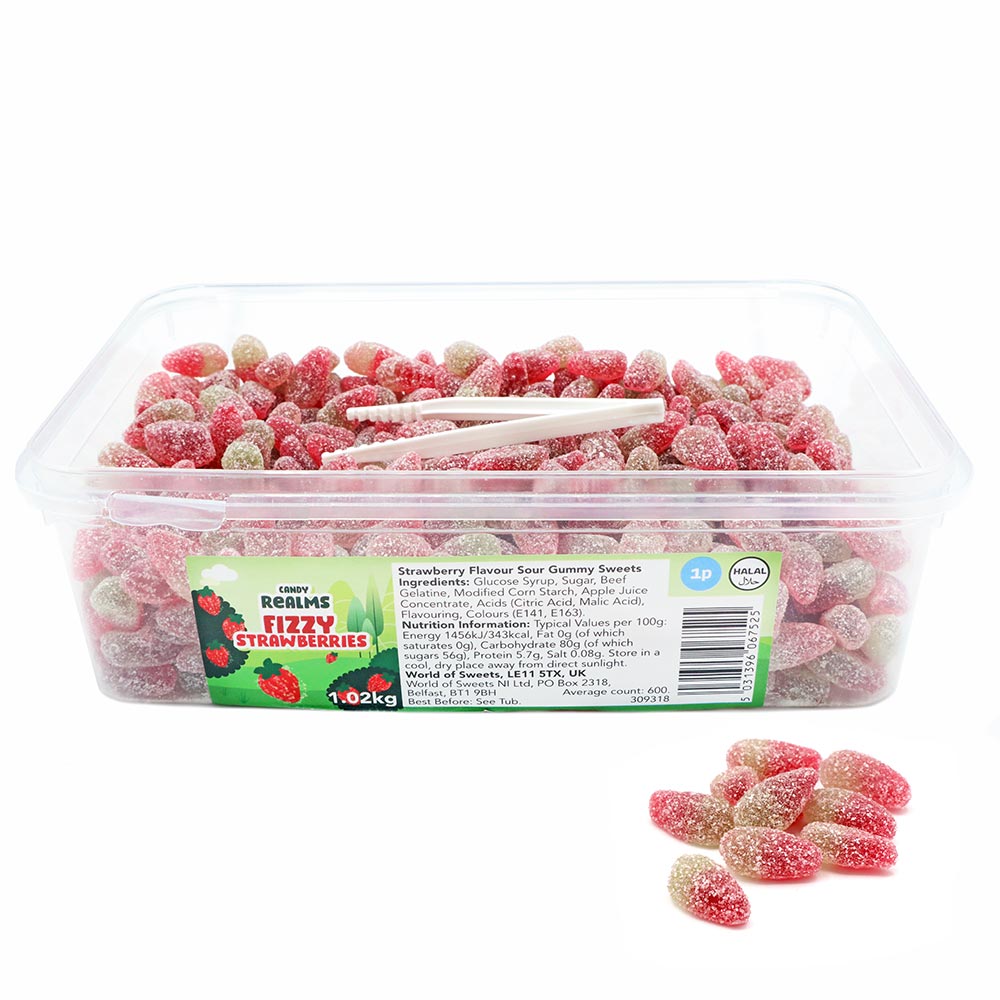 Candy Realms Fizzy Strawberries