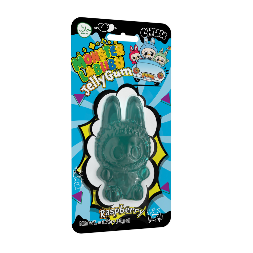 Monster Labubu Raspberry Jelly Gum 50g