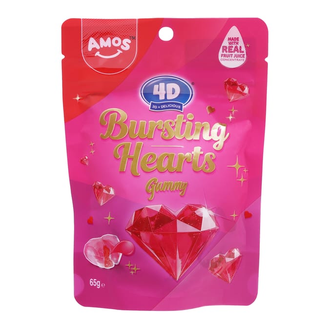 Amos 4D Bursting Hearts 65g