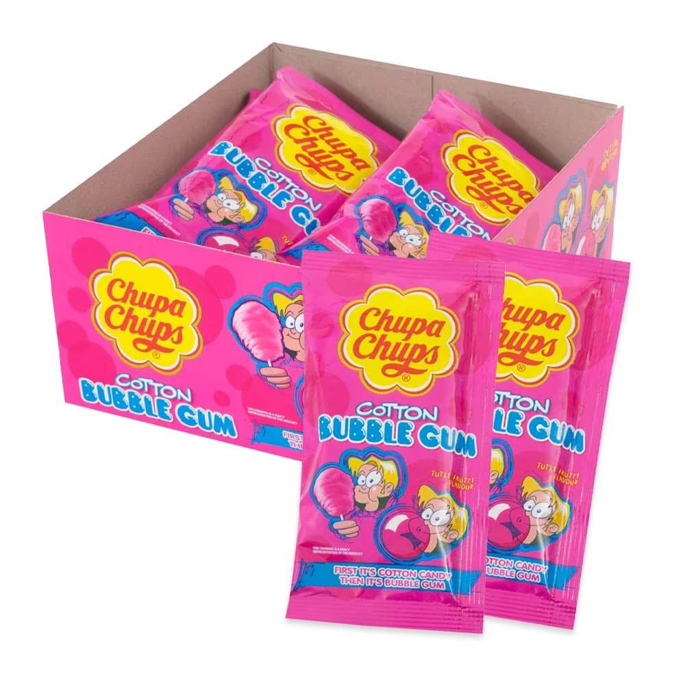 Chupa Chups Cotton Candy Bubble Gum 11g