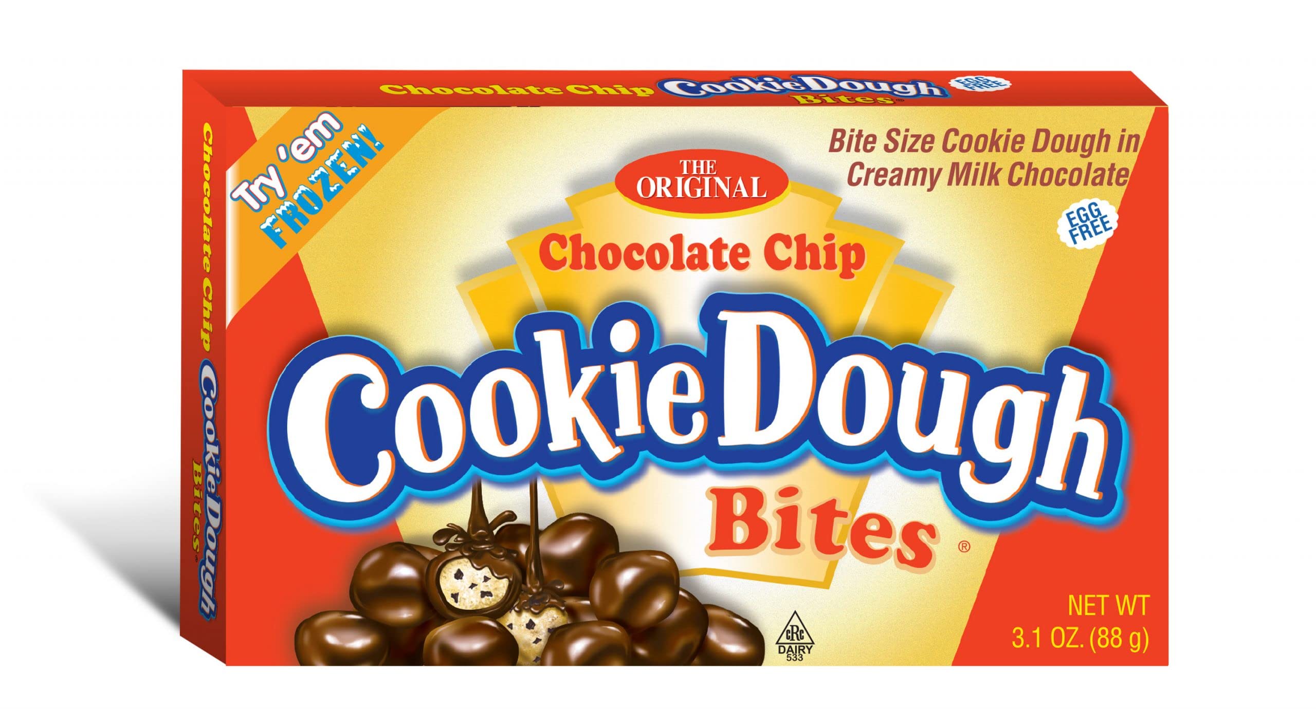 Chocolate Chip Cookie Dough Bites 88g theatre box - The Original