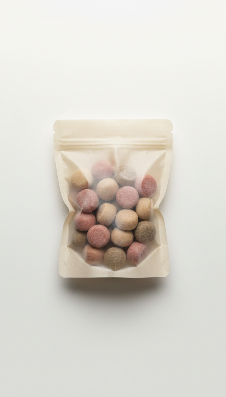 Assorted fruit bon bons bag