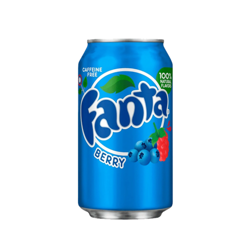 Fanta Berry 355ml USA Edition can