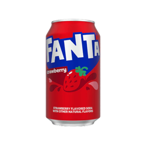 Fanta Strawberry 355ml USA Edition can