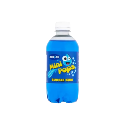 Zodiac Mini Pops Bubble Gum 330ml bottle