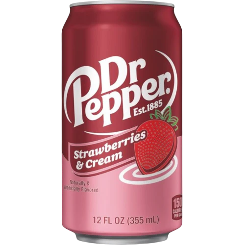 Dr Pepper Strawberries & Cream 355ml