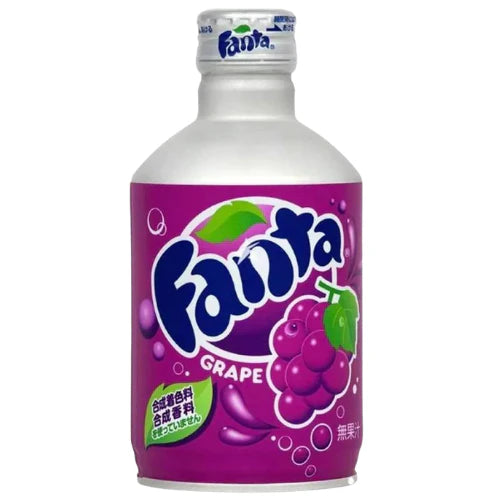 Fanta Metal Bottle Grape 300ml