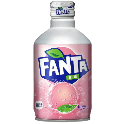 Fanta Metal Bottle Peach 300ml