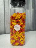 Chicken Feet gummy sweets in a DMB Sweets jar