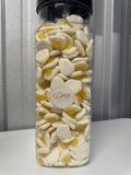 Haribo Fried Eggs gummy sweets in a DMB Sweets jar