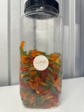 Gummy Worms in a DMB Sweets jar