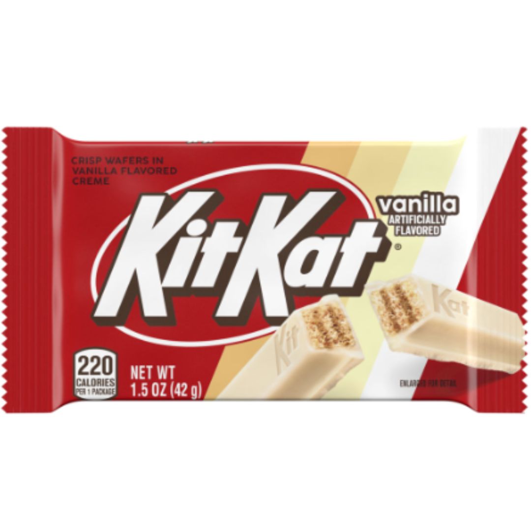 Kit Kat Vanilla 42g USA Edition bar