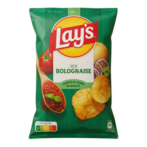 Lay's Bolognaise Flavour Crisps bag
