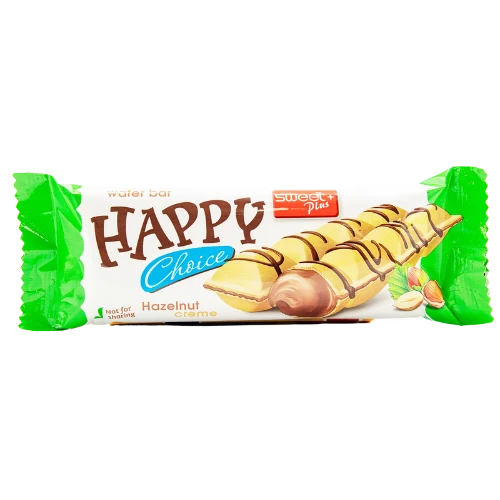 Sweet Plus Happy Choice Hazelnut Bar 45g