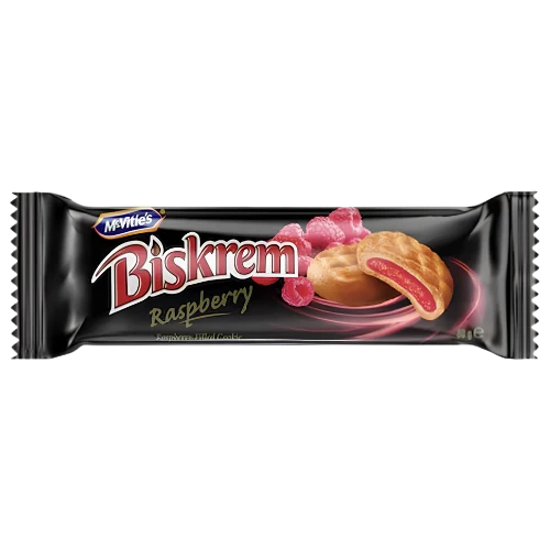 McVities Biskrem Raspberry Filling 80g