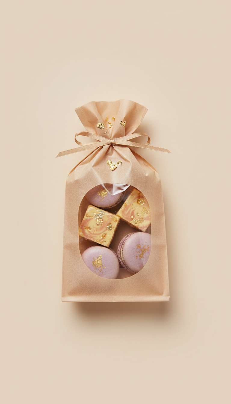 Signature Sweet Bag with Gold Accents