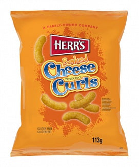 Herr's Baked Cheese Curls 113g bag