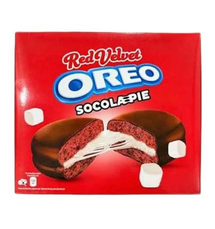 Oreo socola pie red velvet