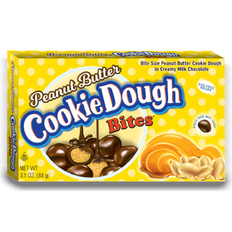 Peanut Butter Cookie Dough Bites 88g theatre box