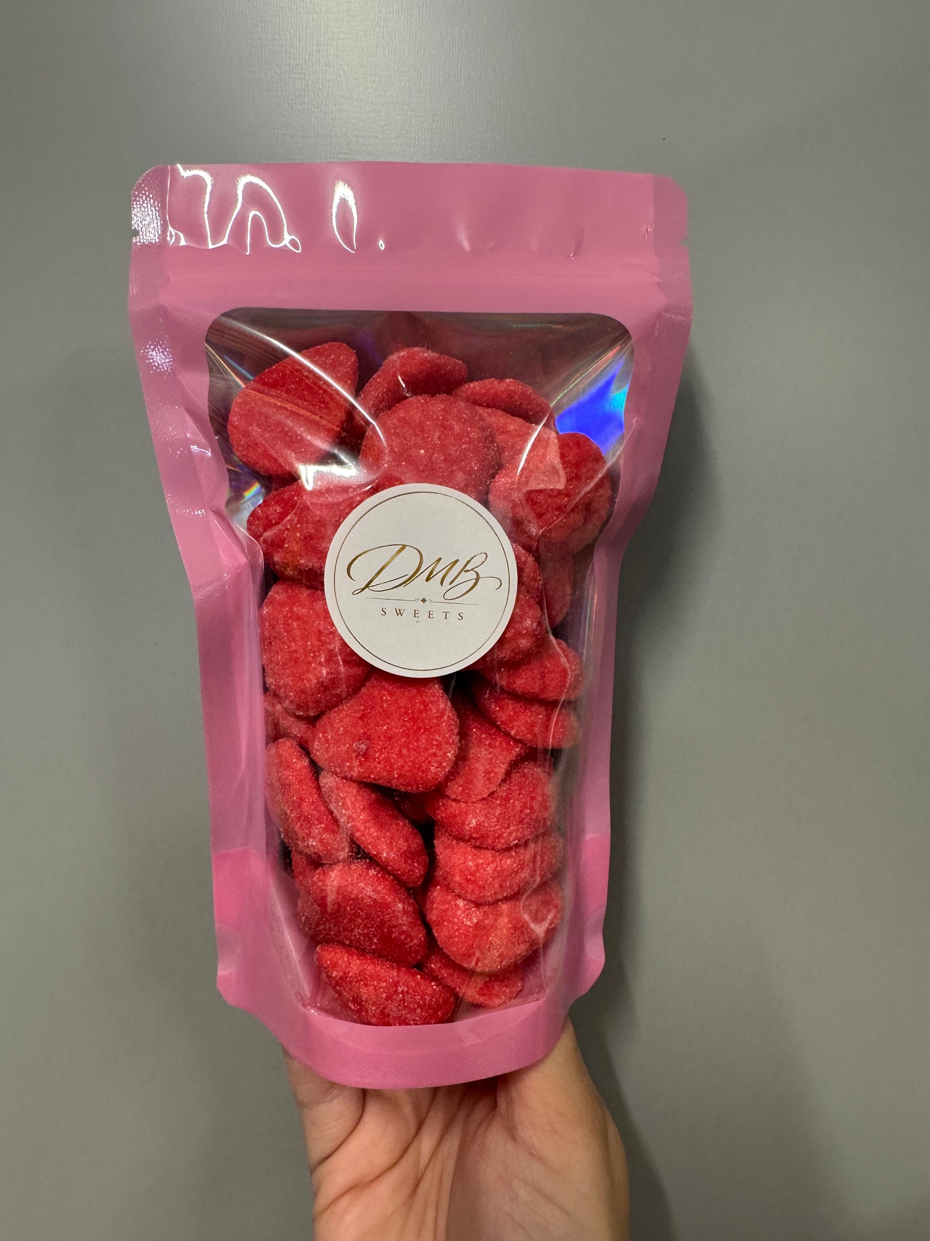 DMB Sweets Red Strawberries 300g Signature Sweet Bag