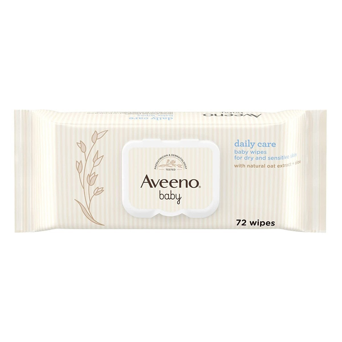 AVEENO Baby Daily Care Wipes - Baby Wipes - Baby Essentials - 72 Wipes |Pack of 6