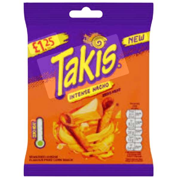 TAKIS Intense Nacho Cheesy Flavour Fried Corn
